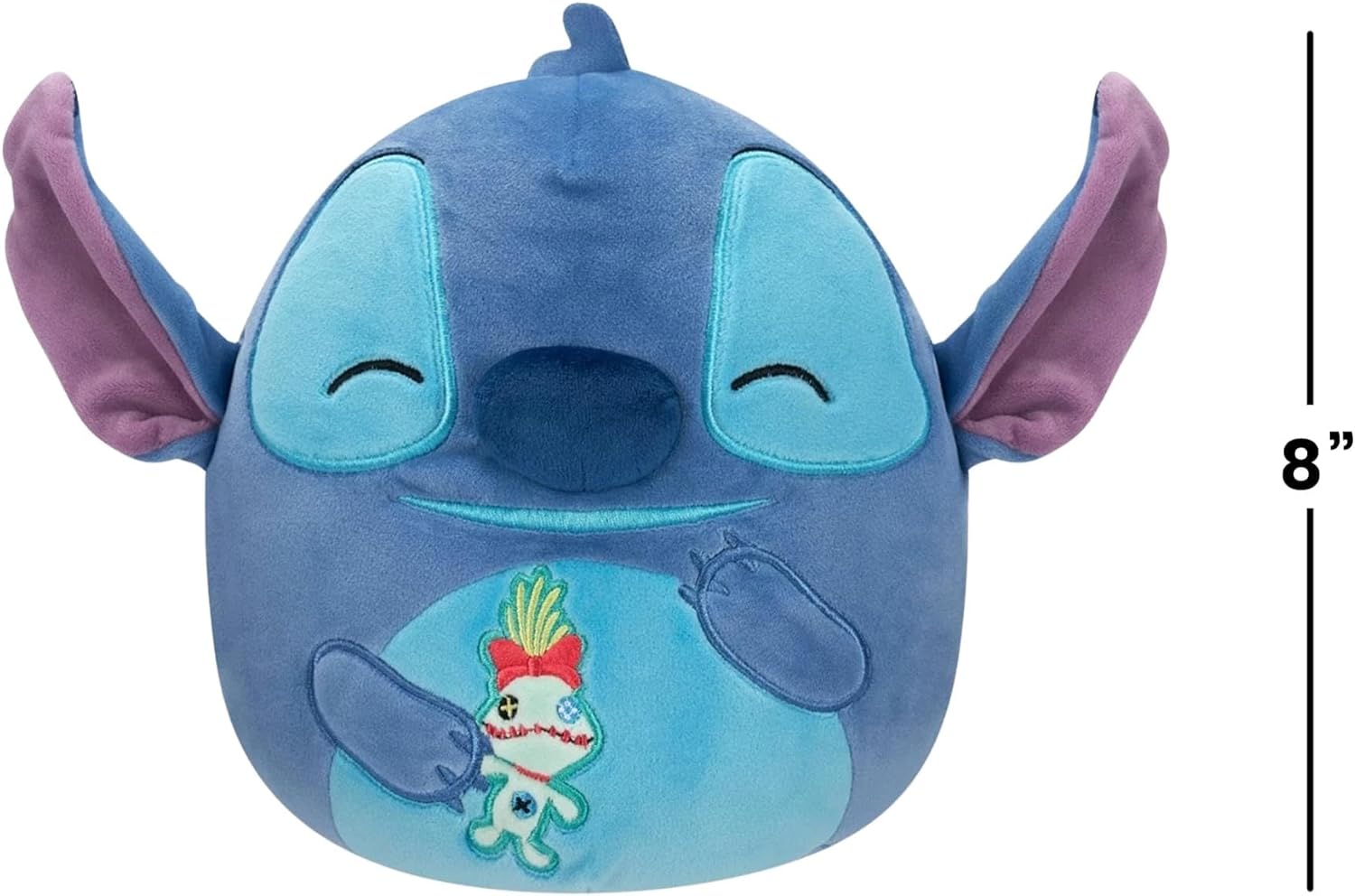 Squishmallows 8" Stitch With Scrump
