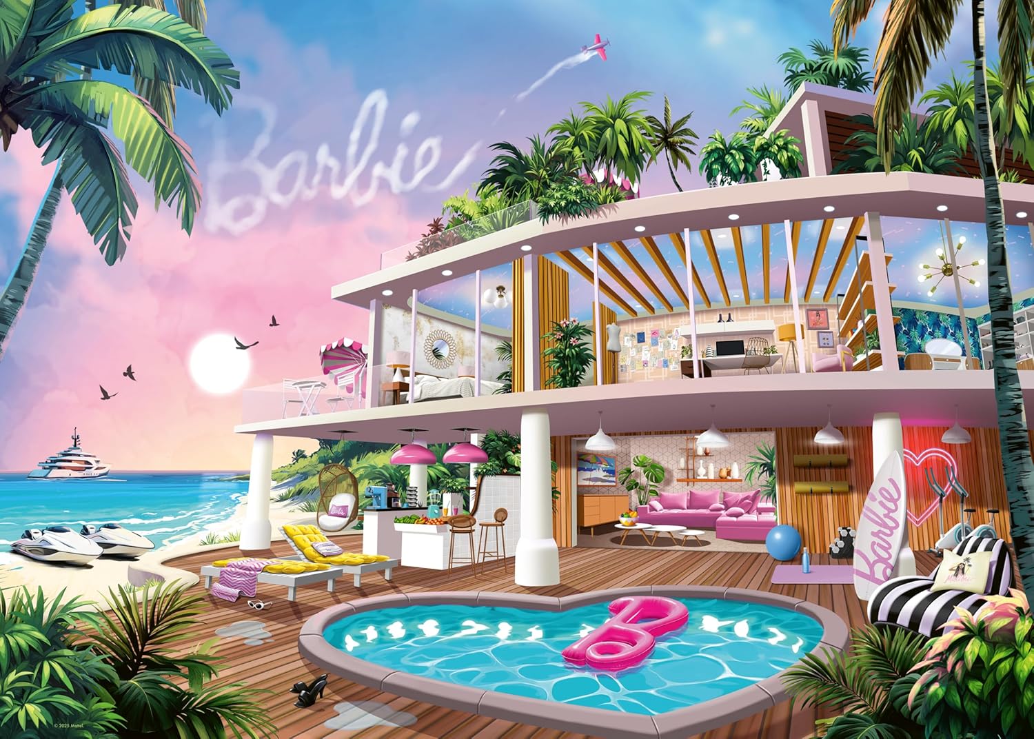 Barbie 1000 Piece Puzzle