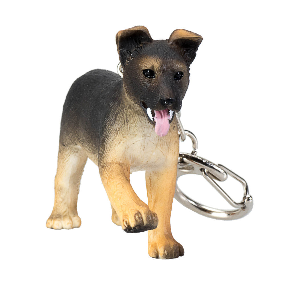MOJO - German Shepherd Puppy Keychain