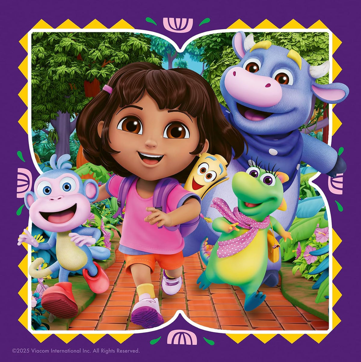 Dora the Explorer 3x49 Piece Jigsaw Puzzle