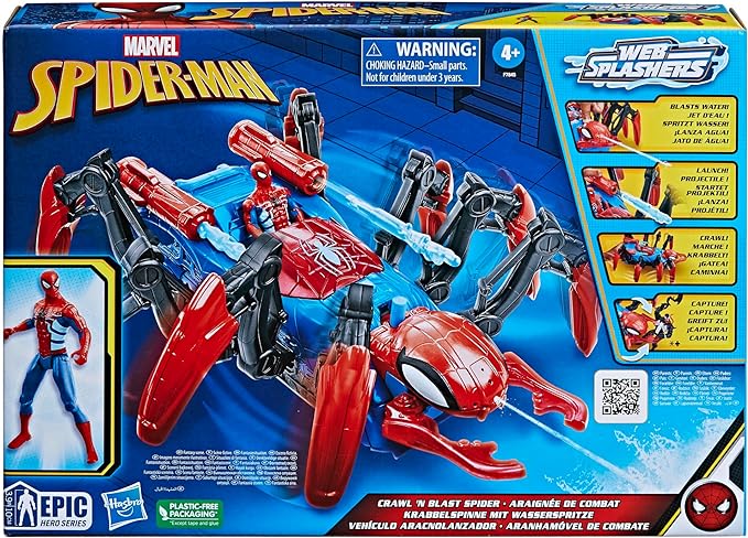 Spiderman Crawl N Blast Spider