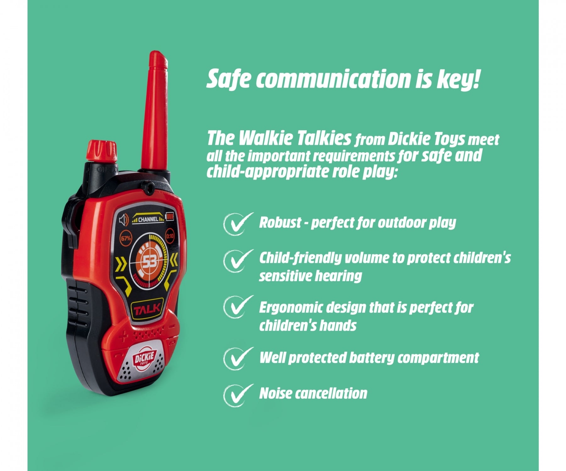 Dickie Outdoor Walkie Talkies