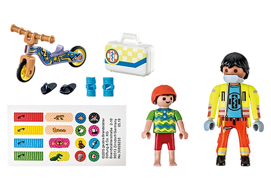 Playmobil Paramedic with Patient