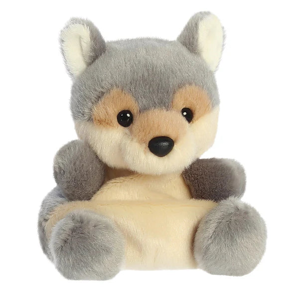 Palm Pals Lucian Wolf 12cm Soft Toy