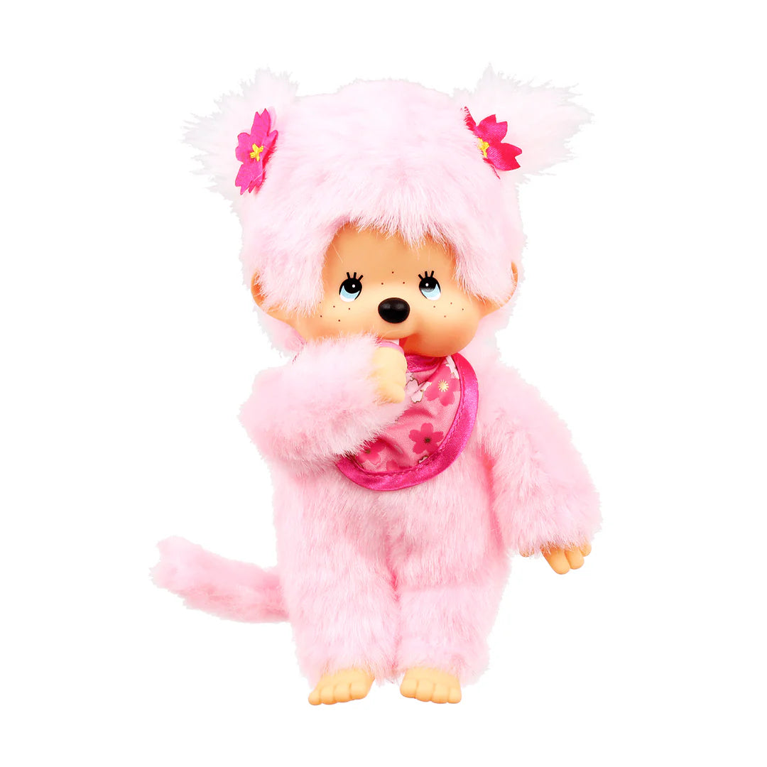 Monchhichi Cherry Blossom Girl Plush Doll