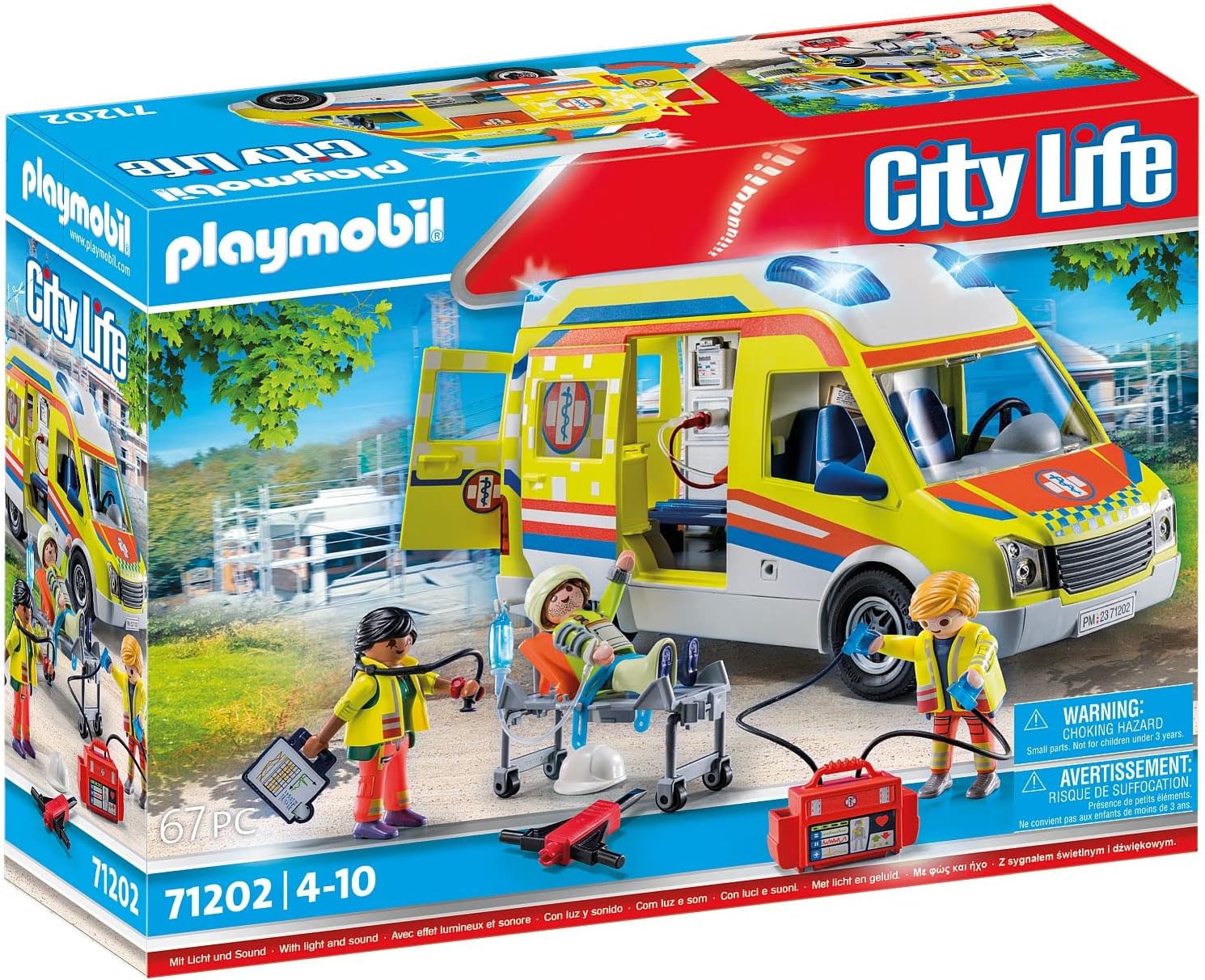Playmobil Ambulance with Lights