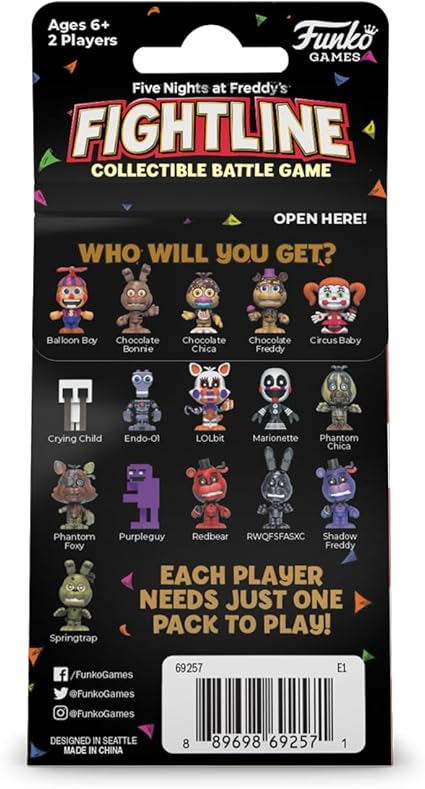 FNAF Fightline Character Pack
