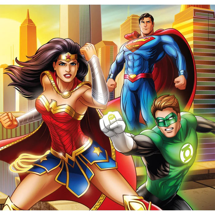 Clementoni DC Comics 3x48 Piece Jigsaw Puzzle