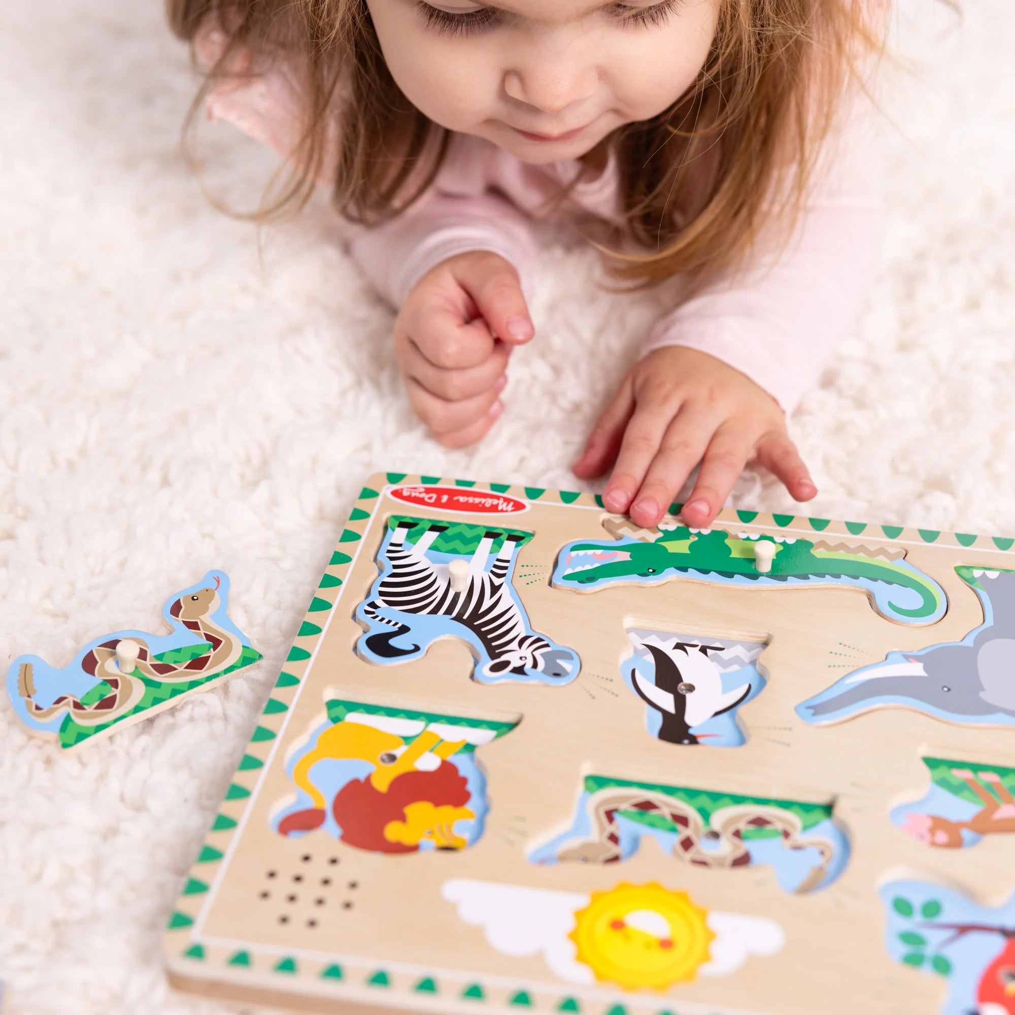 Melissa and Doug Zoo Animal Sound Puzzle
