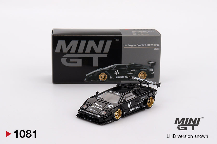 Mini GT Lamborghini Countach LB-Works 1:64 Scale