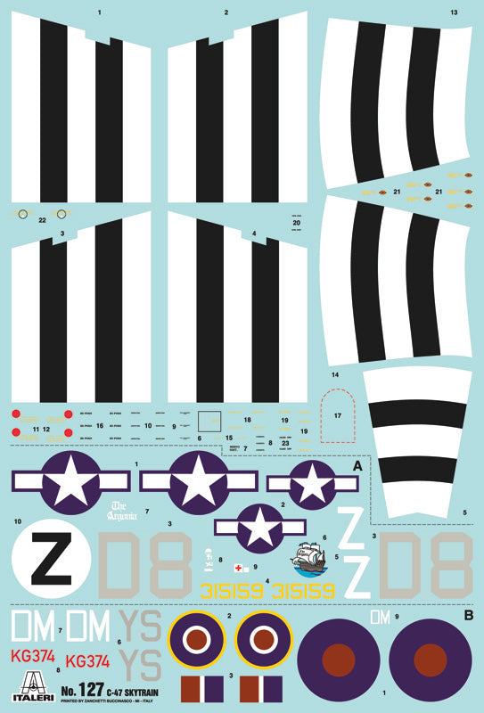 Italeri C-47 Skytrain 1:72 Scale Model Kit