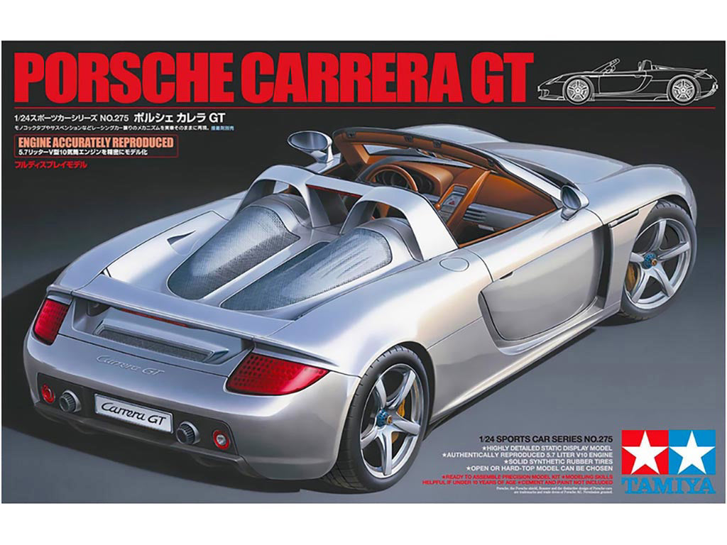 Tamiya Porsche Carrera GT 1:24 Scale Kit