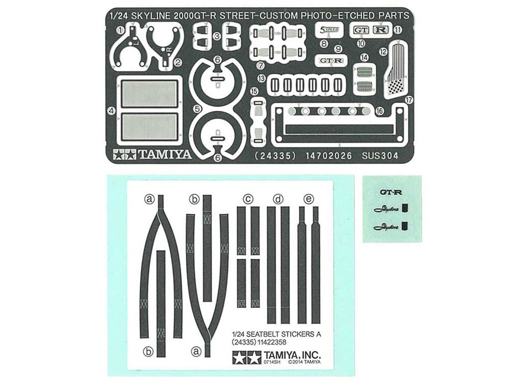 Tamiya Skyline 2000Gt-R St Custom 1:24 Scale Kit