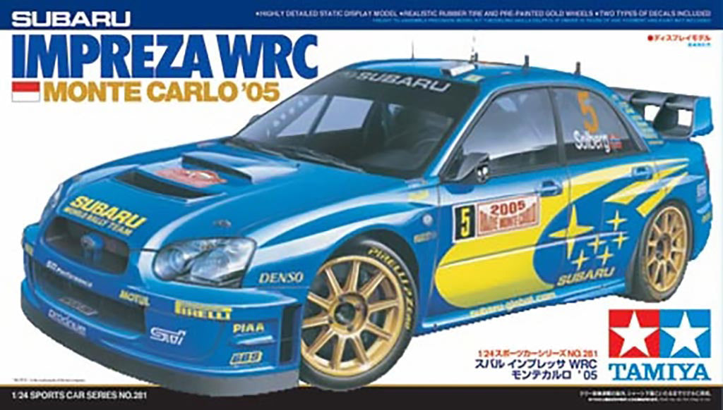 Tamiya Subaru Impreza WRC Monte Carlo 05