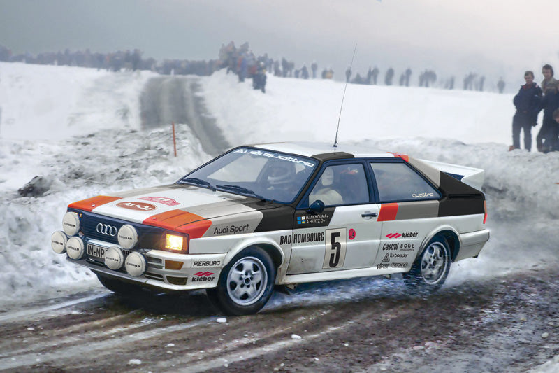 Italeri Audi Quattro Rally 1:24 Scale