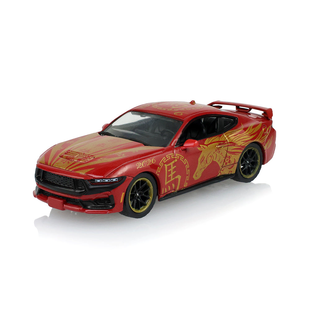 Greenlight Ford Mustang Dark Horse Year of the Horse 1:64 Scale Die Model