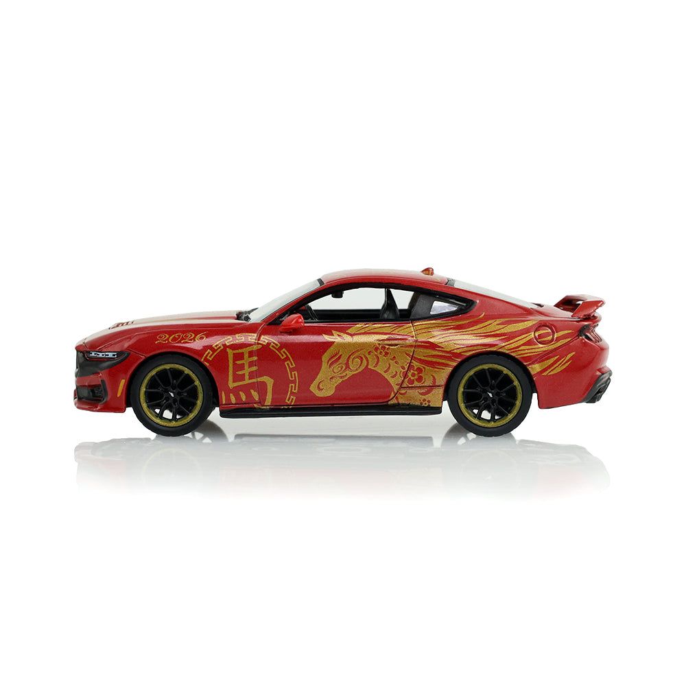 Greenlight Ford Mustang Dark Horse Year of the Horse 1:64 Scale Die Model