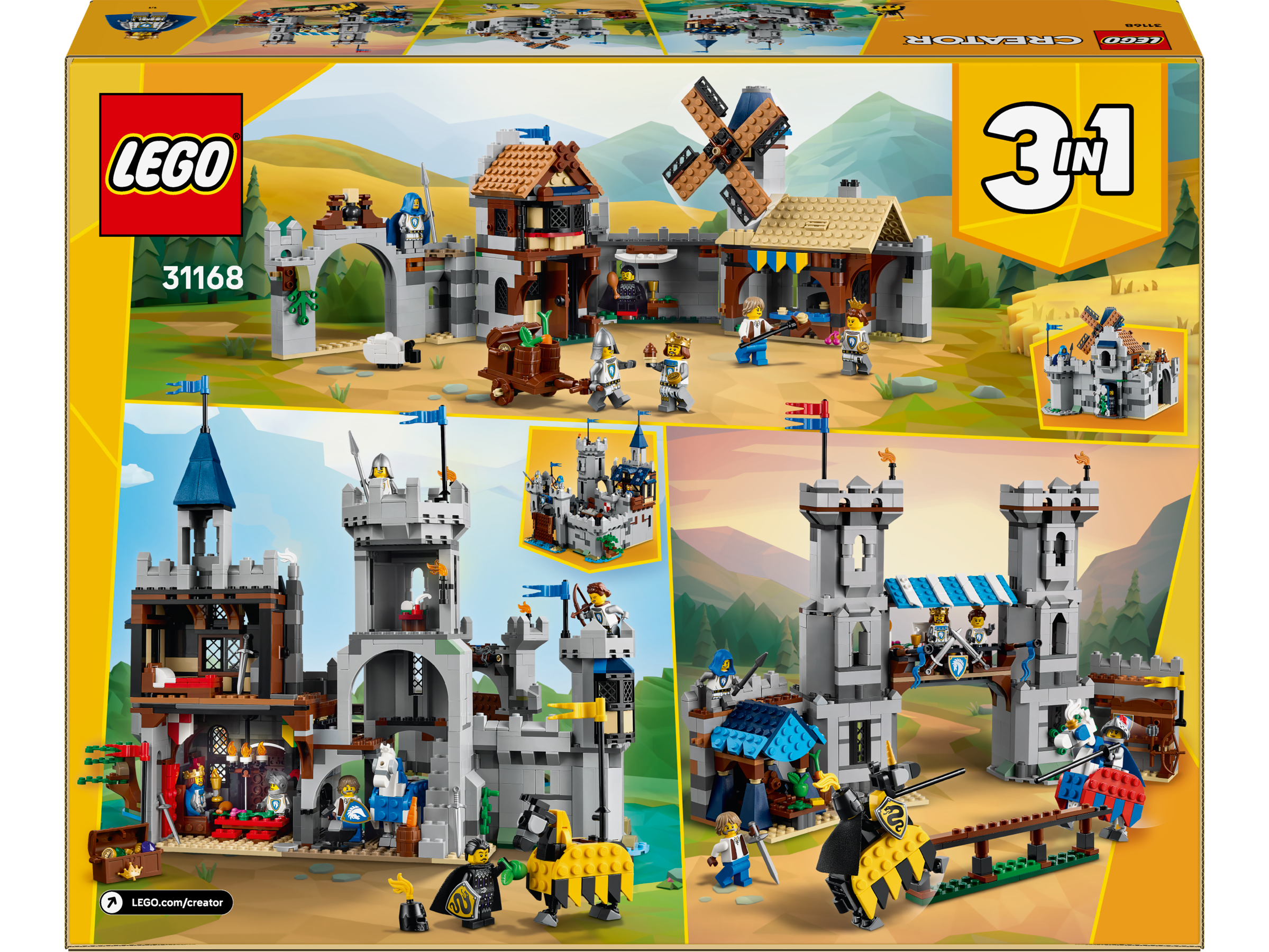 Lego 31168 Medieval Horse Knight Castle