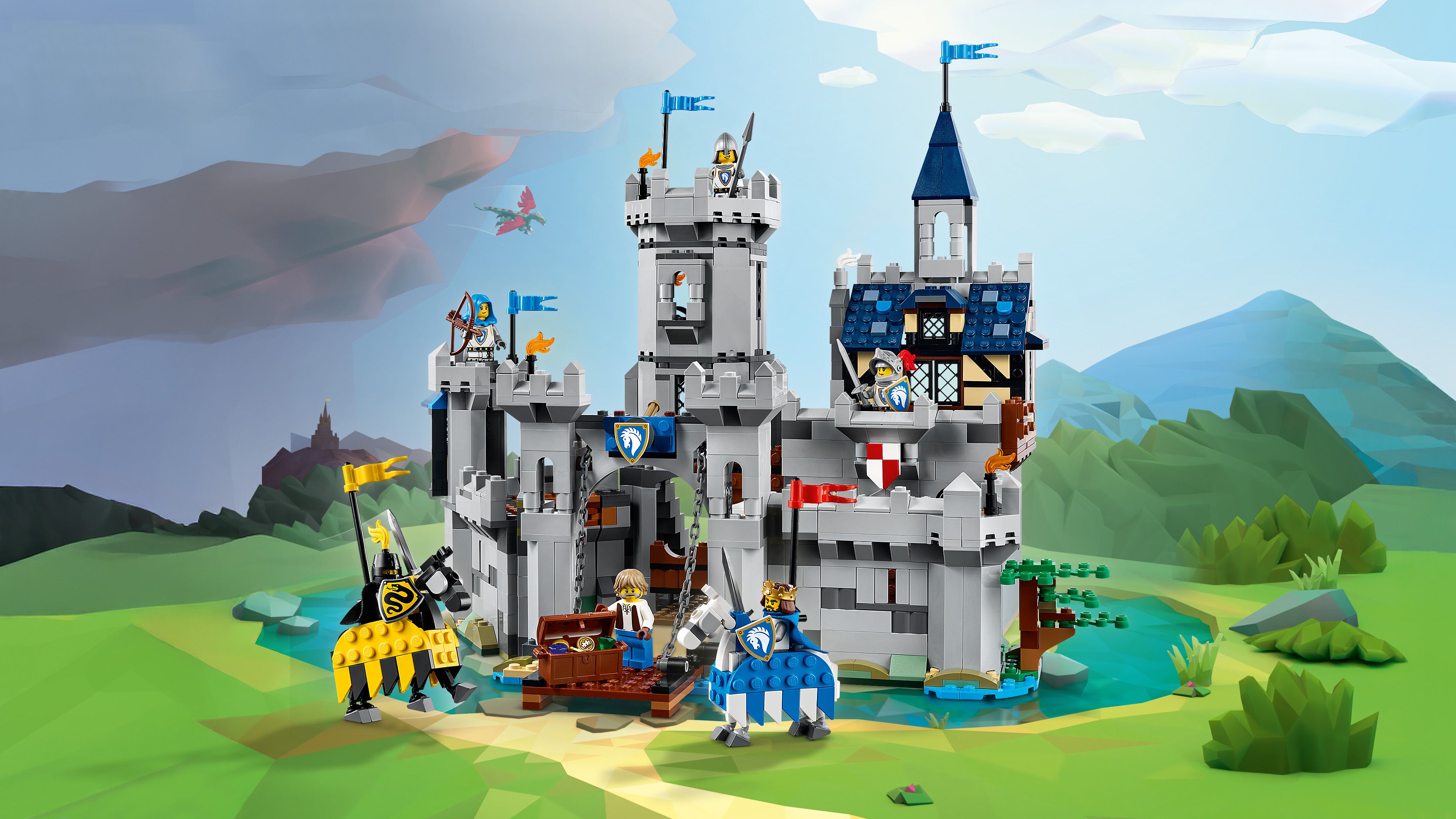 Lego 31168 Medieval Horse Knight Castle