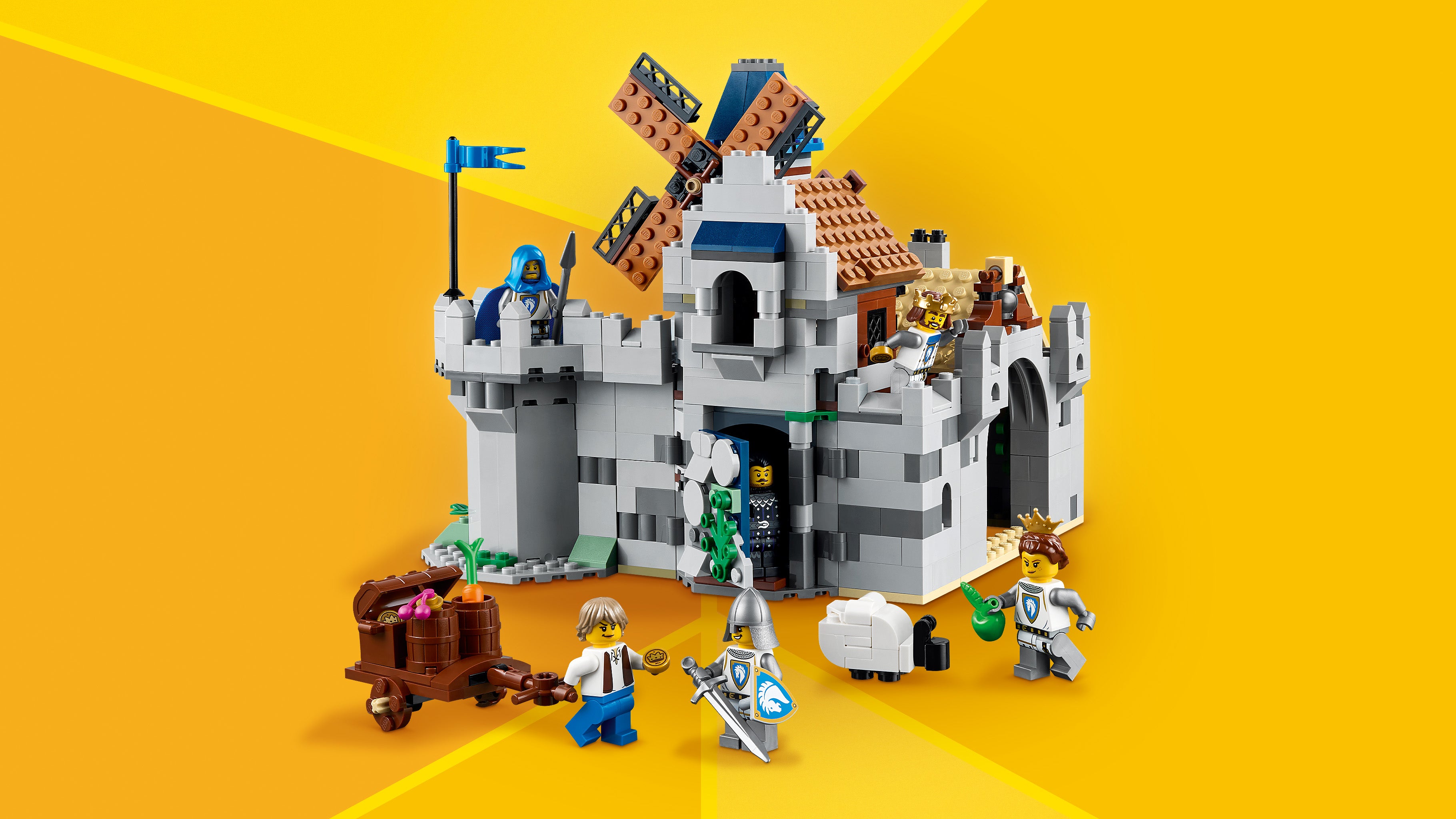Lego 31168 Medieval Horse Knight Castle
