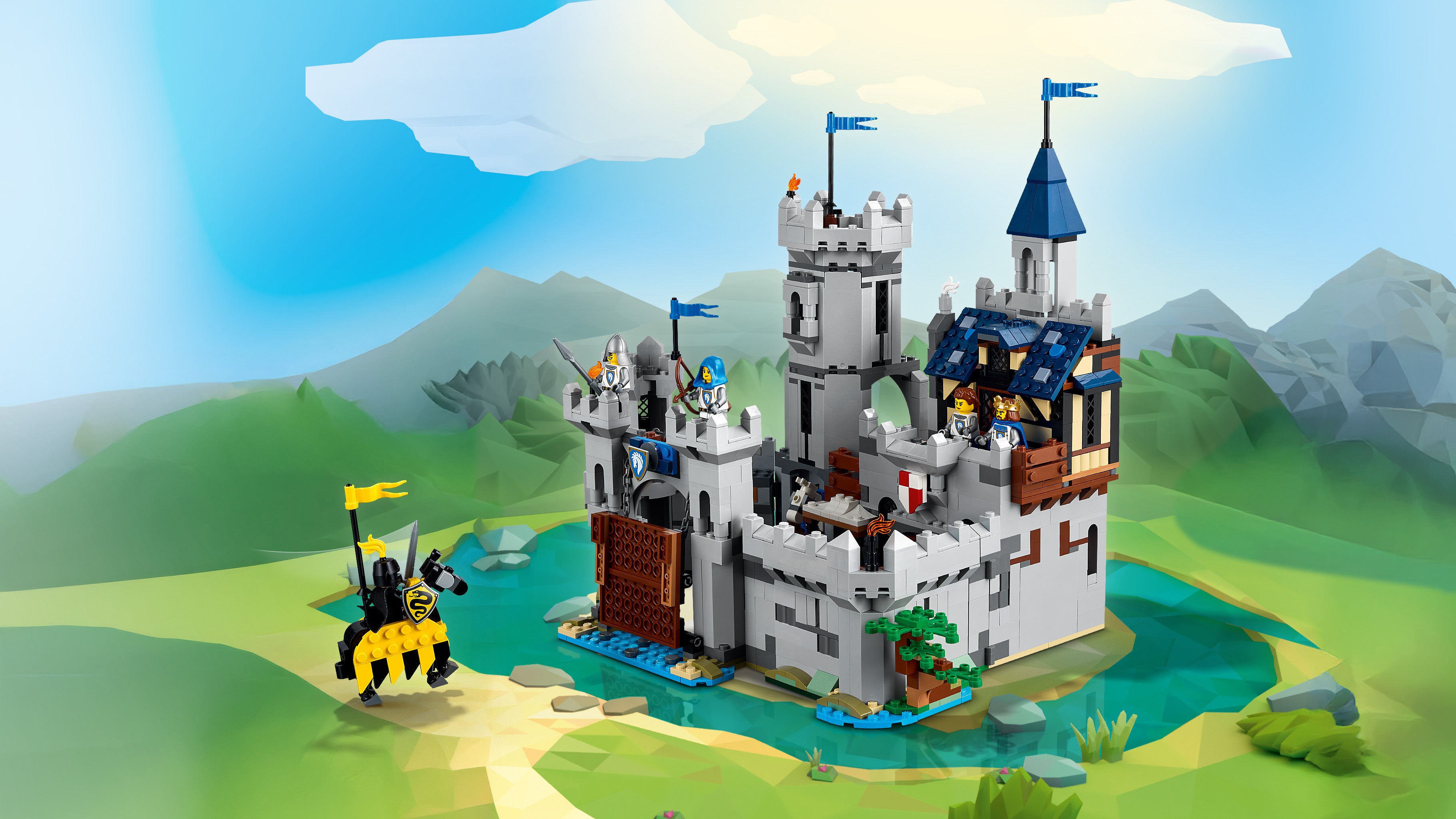 Lego 31168 Medieval Horse Knight Castle