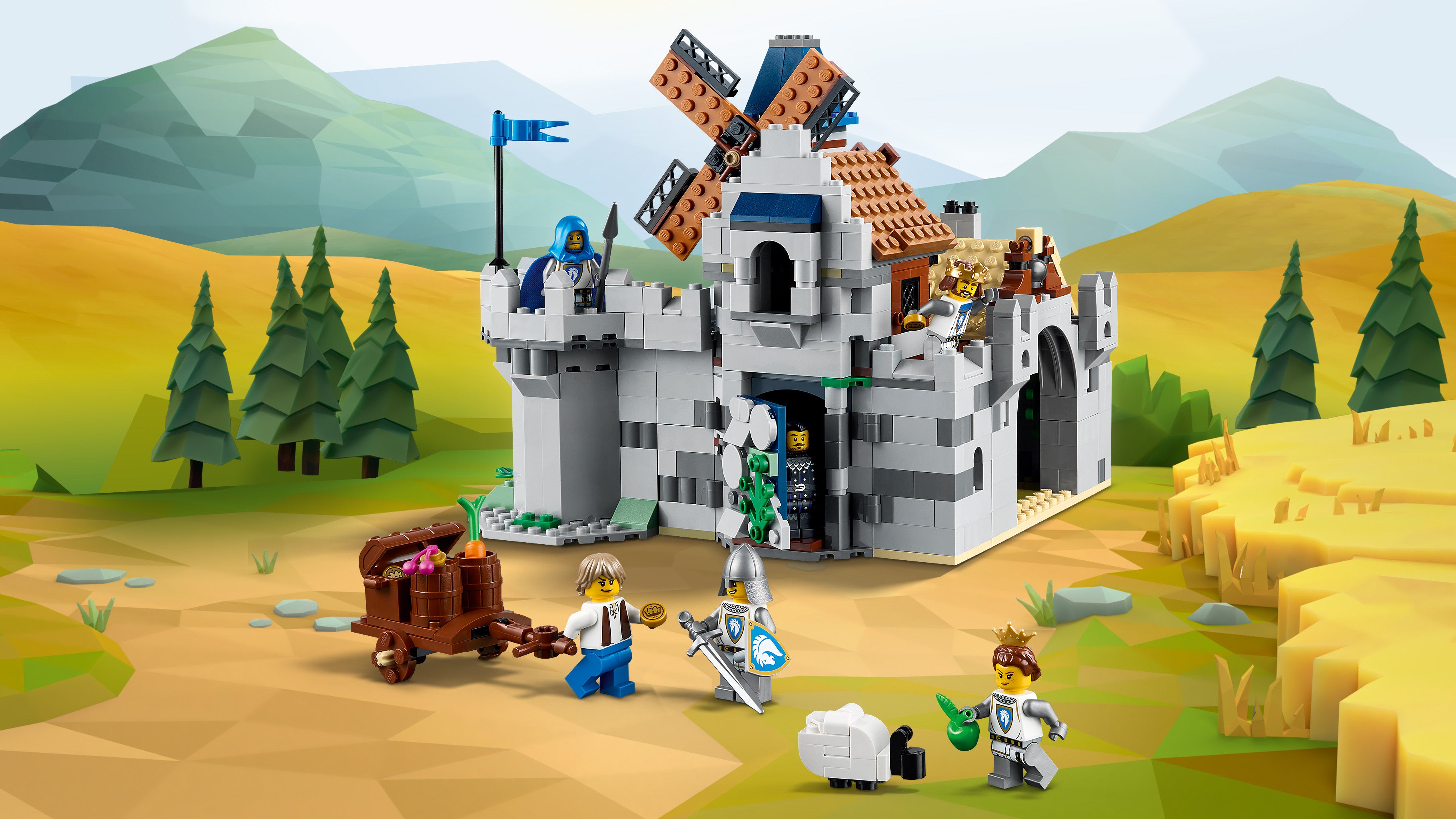 Lego 31168 Medieval Horse Knight Castle