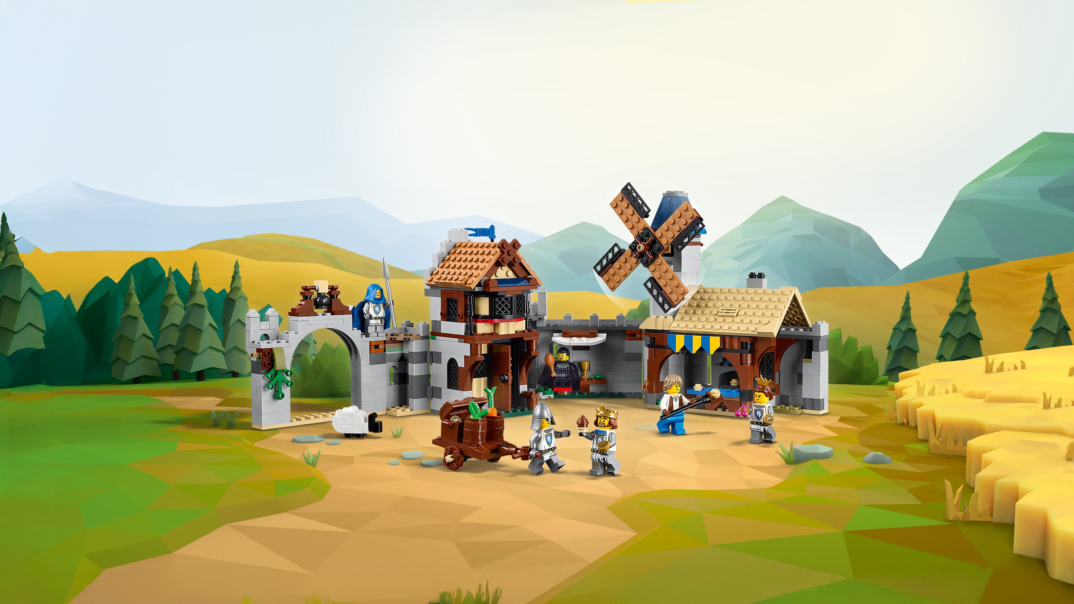 Lego 31168 Medieval Horse Knight Castle