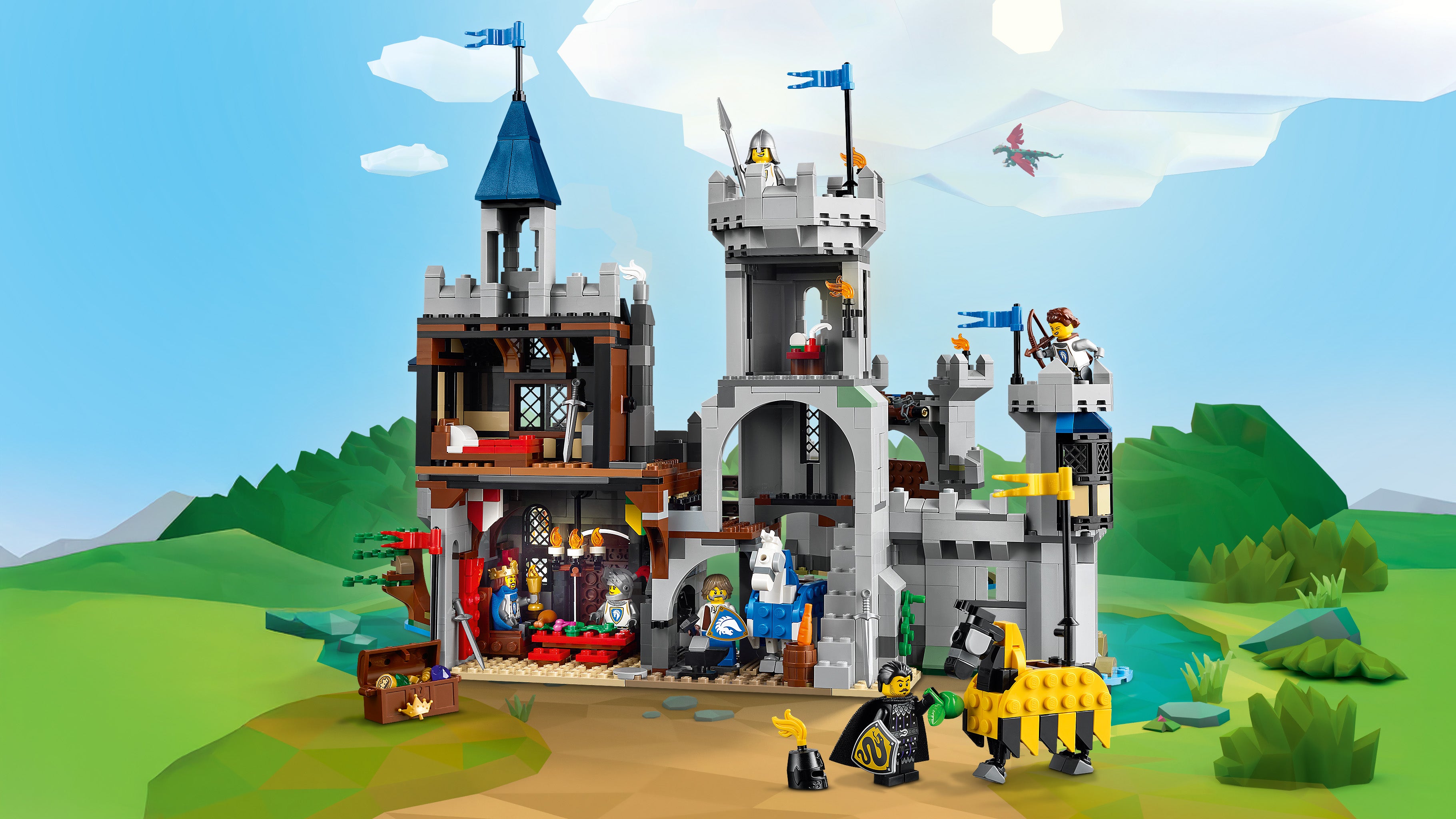 Lego 31168 Medieval Horse Knight Castle