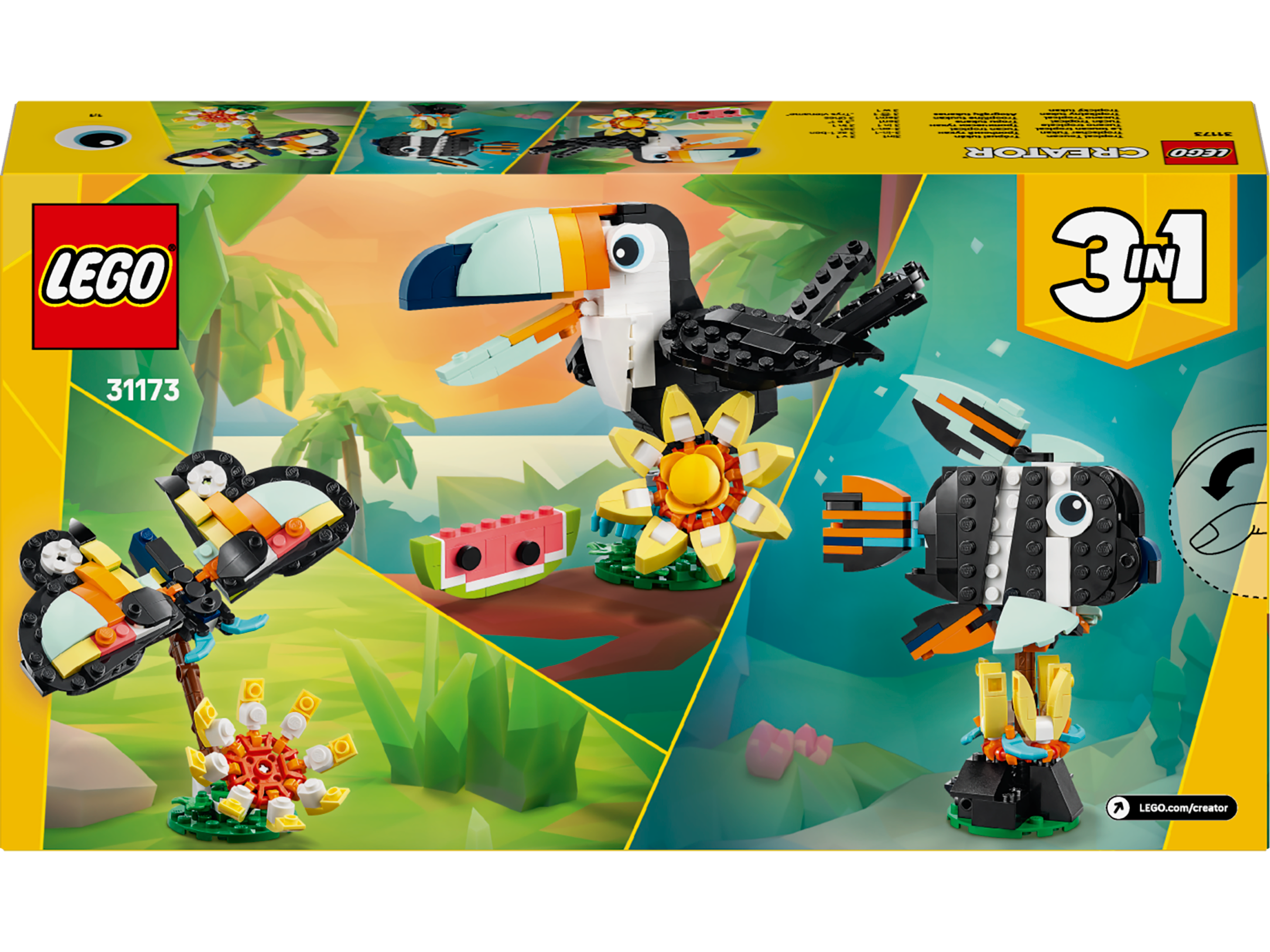 Lego 31173 Wild Animals Tropical Toucan