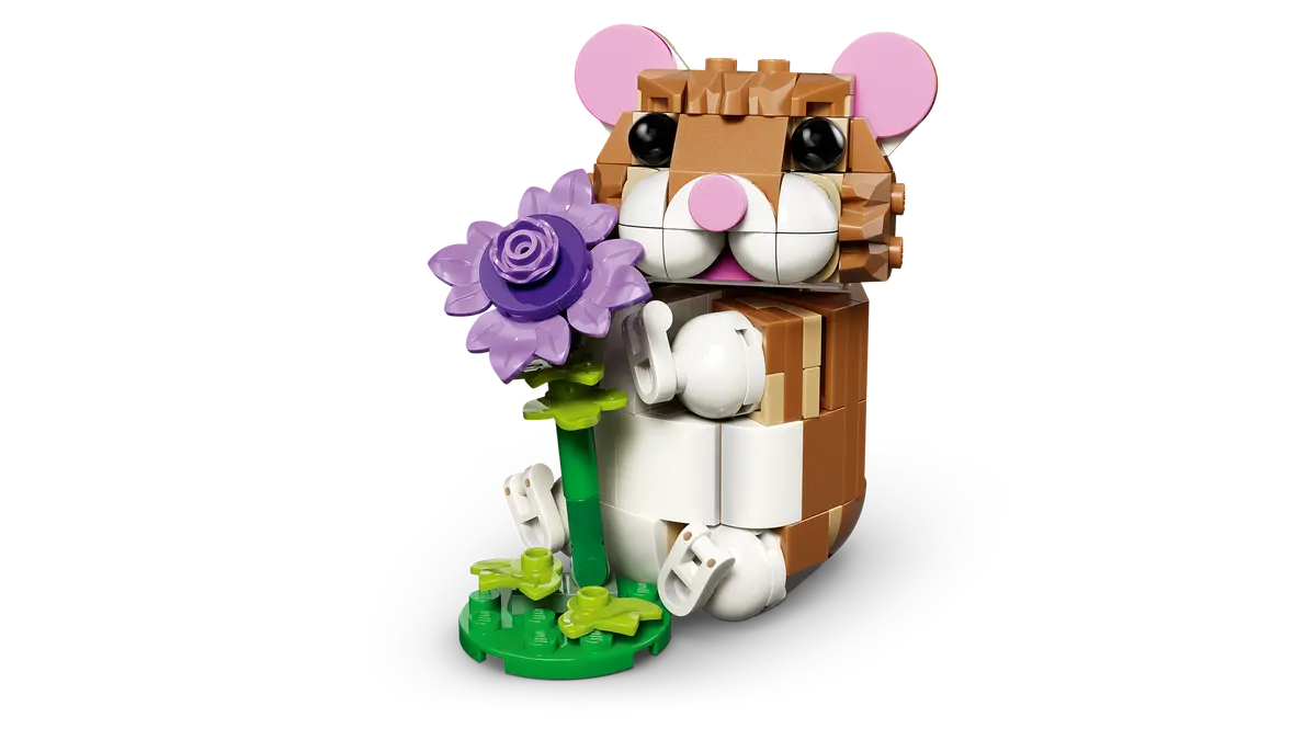 Lego 31376 Cute Hamster with a Flower