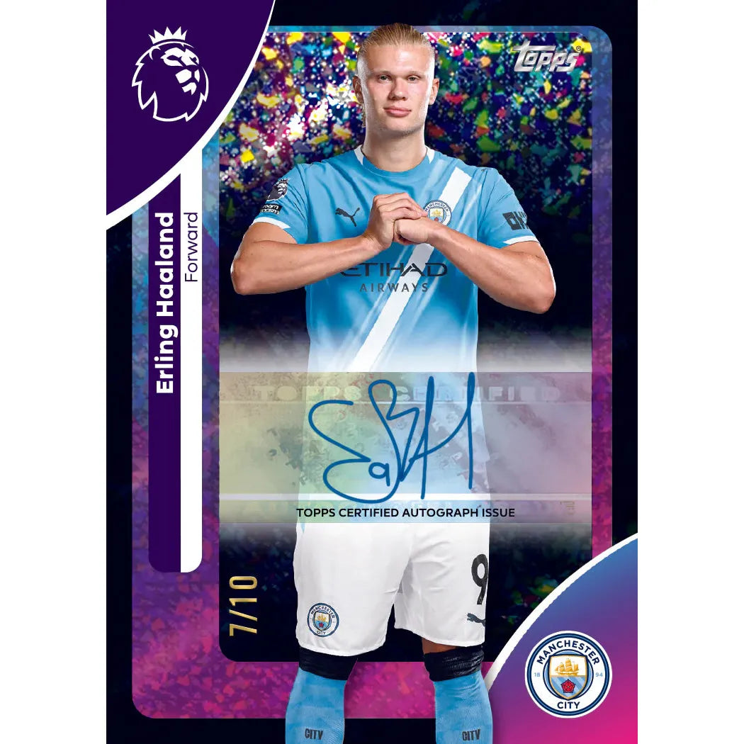 Premier League Trading Cards 25/26 Season 10 card Booster Pack