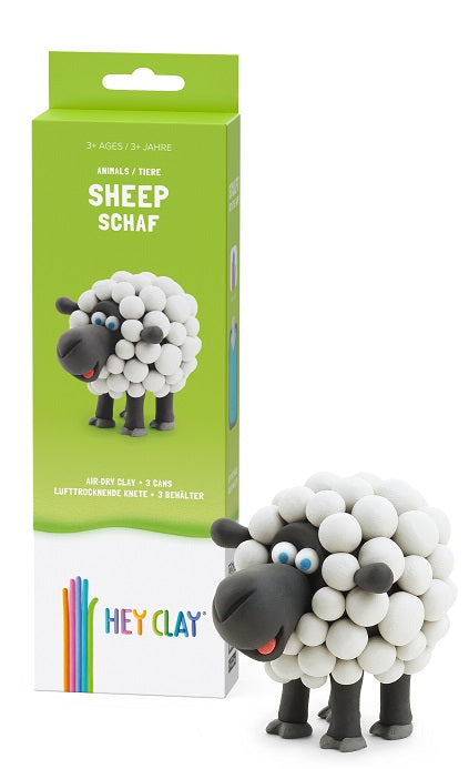 Hey Clay 3 Can Animals Assorted