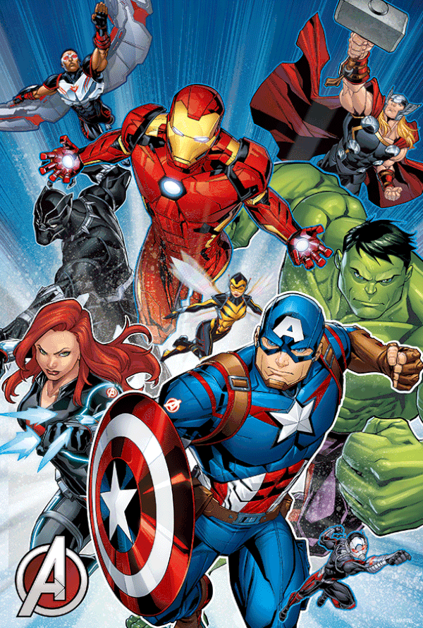 Prime 3D Marvel Avengers 200 Piece Puzzle