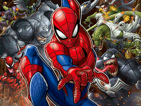 Prime 3D Marvel Spider-Man 500 Piece Puzzle