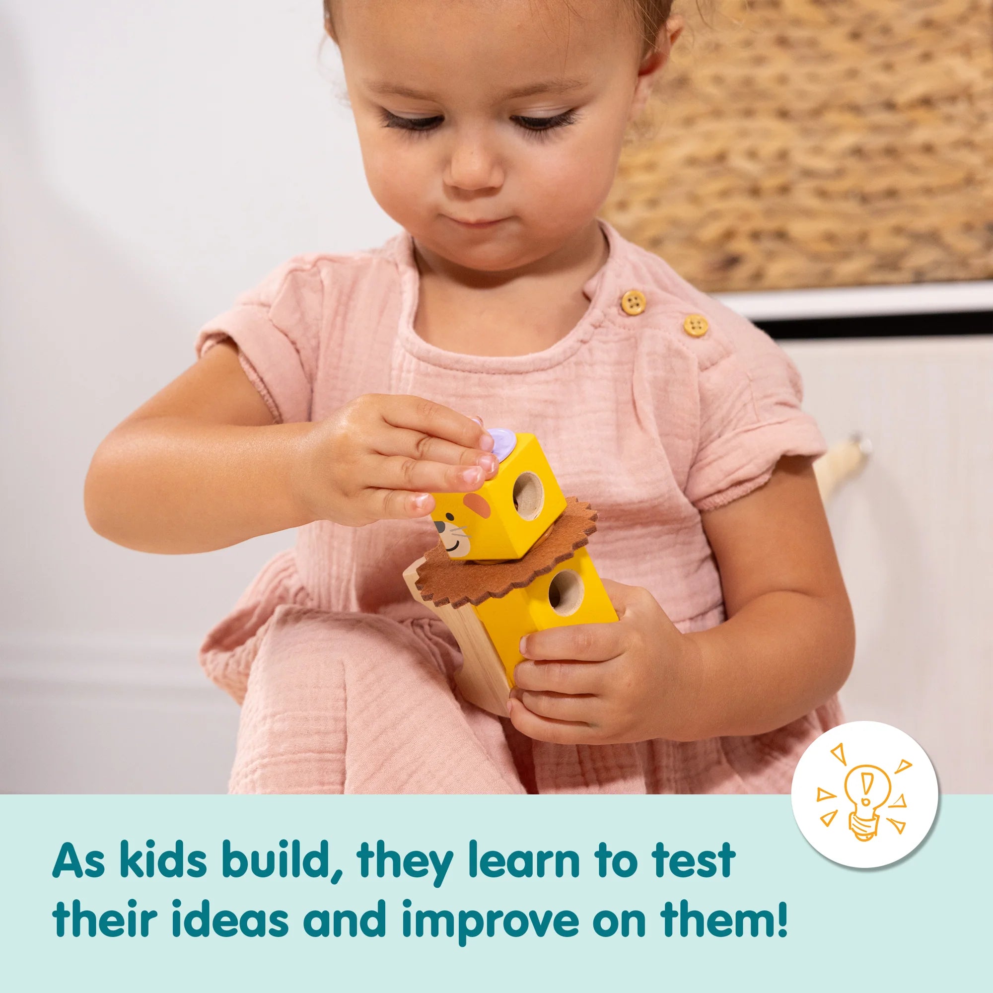 Melissa & Doug Blockables Safari Building Blocks