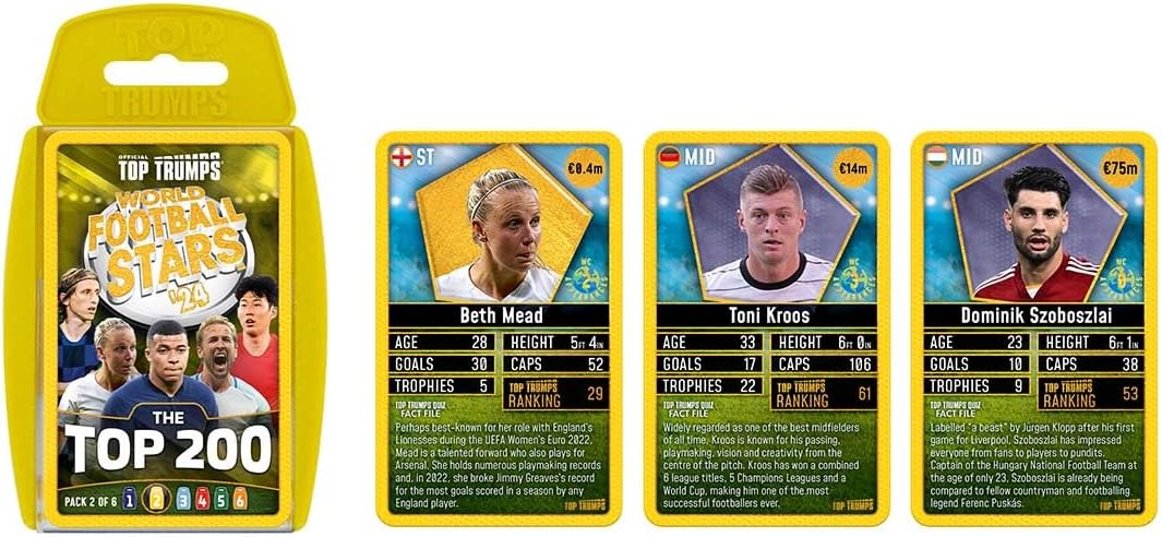 Top Trumps World Football Stars Volume 2