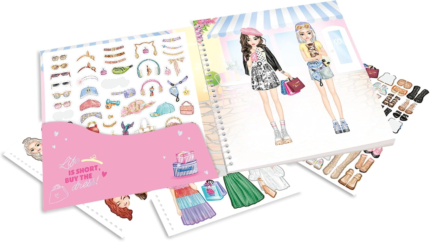 TOPModel Dress Me Up Stickerbook