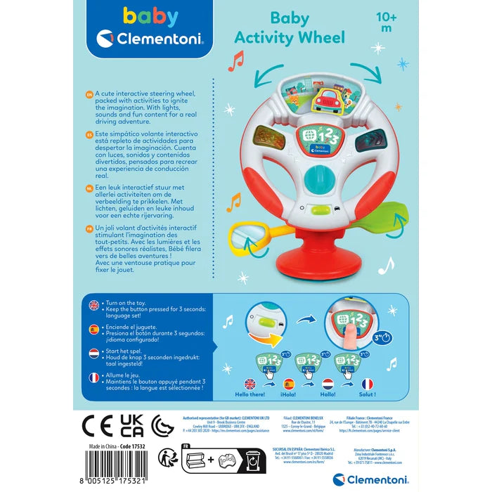 Baby Clementoni Activity Wheel