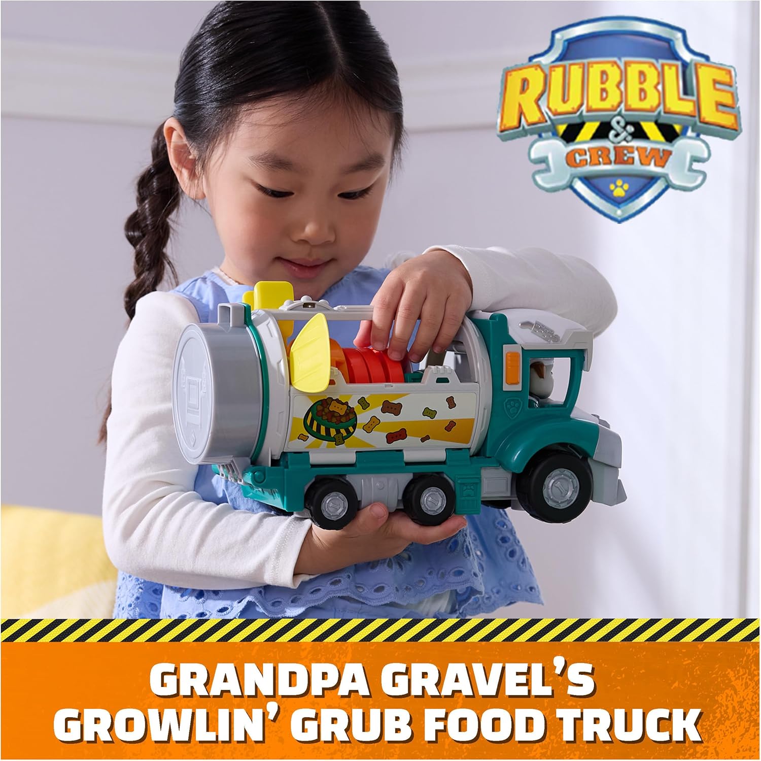 Rubble & Crew Growlin Grub Food Truck Play Set