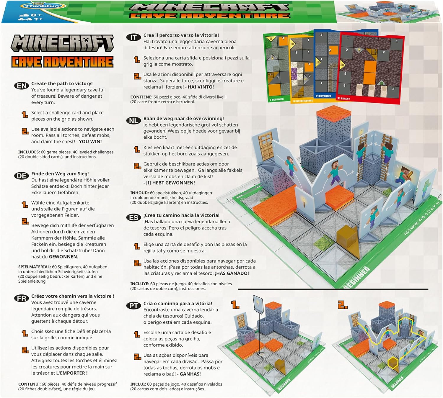 Minecraft Cave Adventure Game