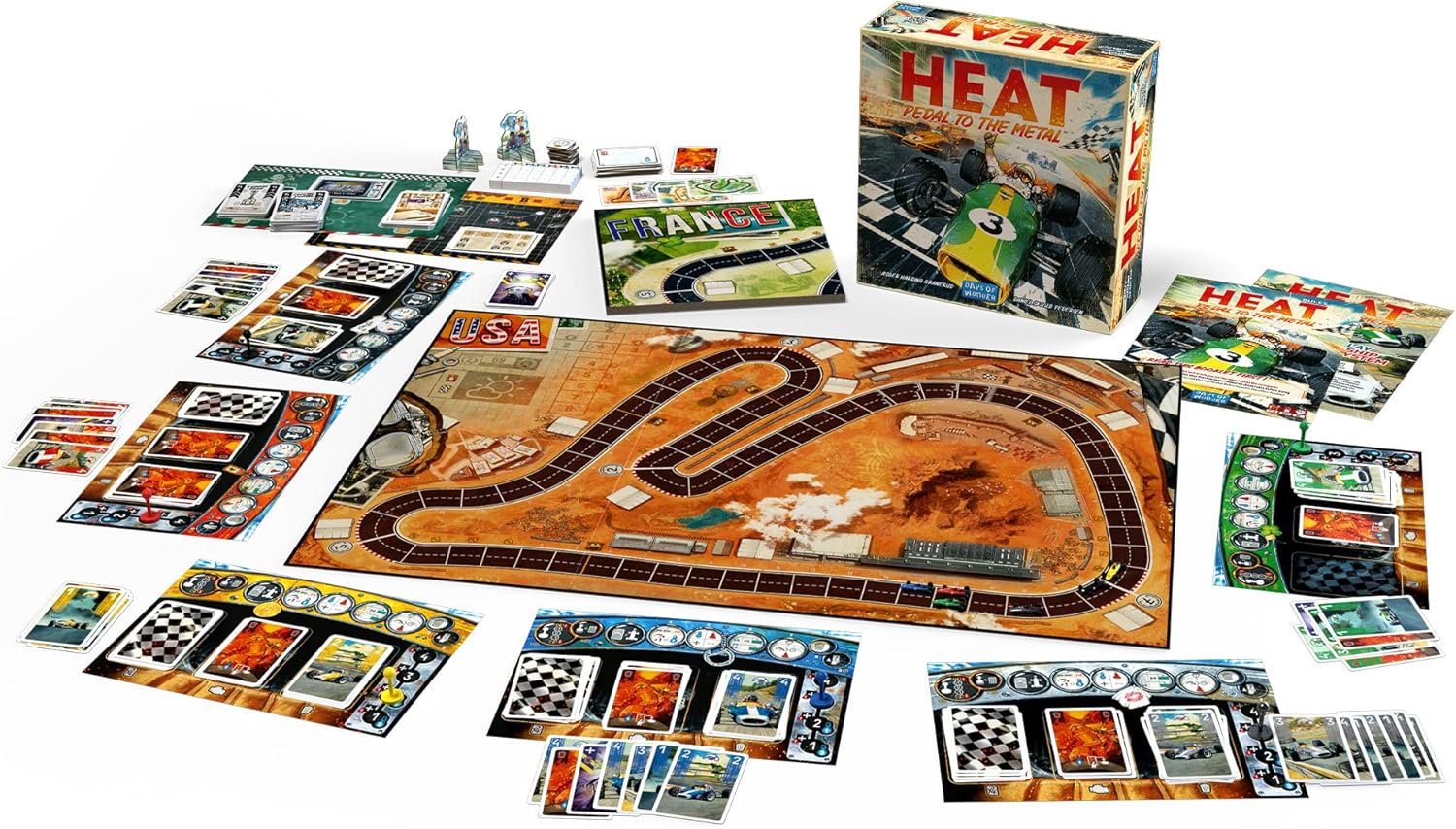 Heat: Pedal To The Metal | Board Game