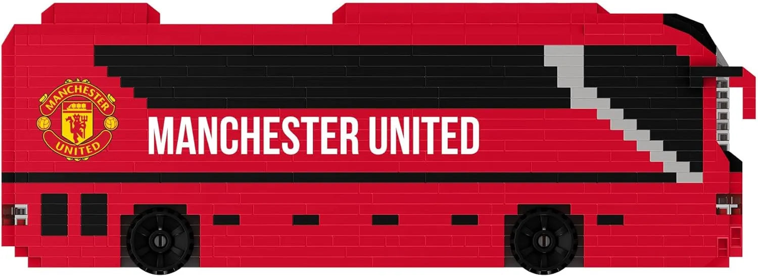 3D Man Utd Team Coach Construction Set