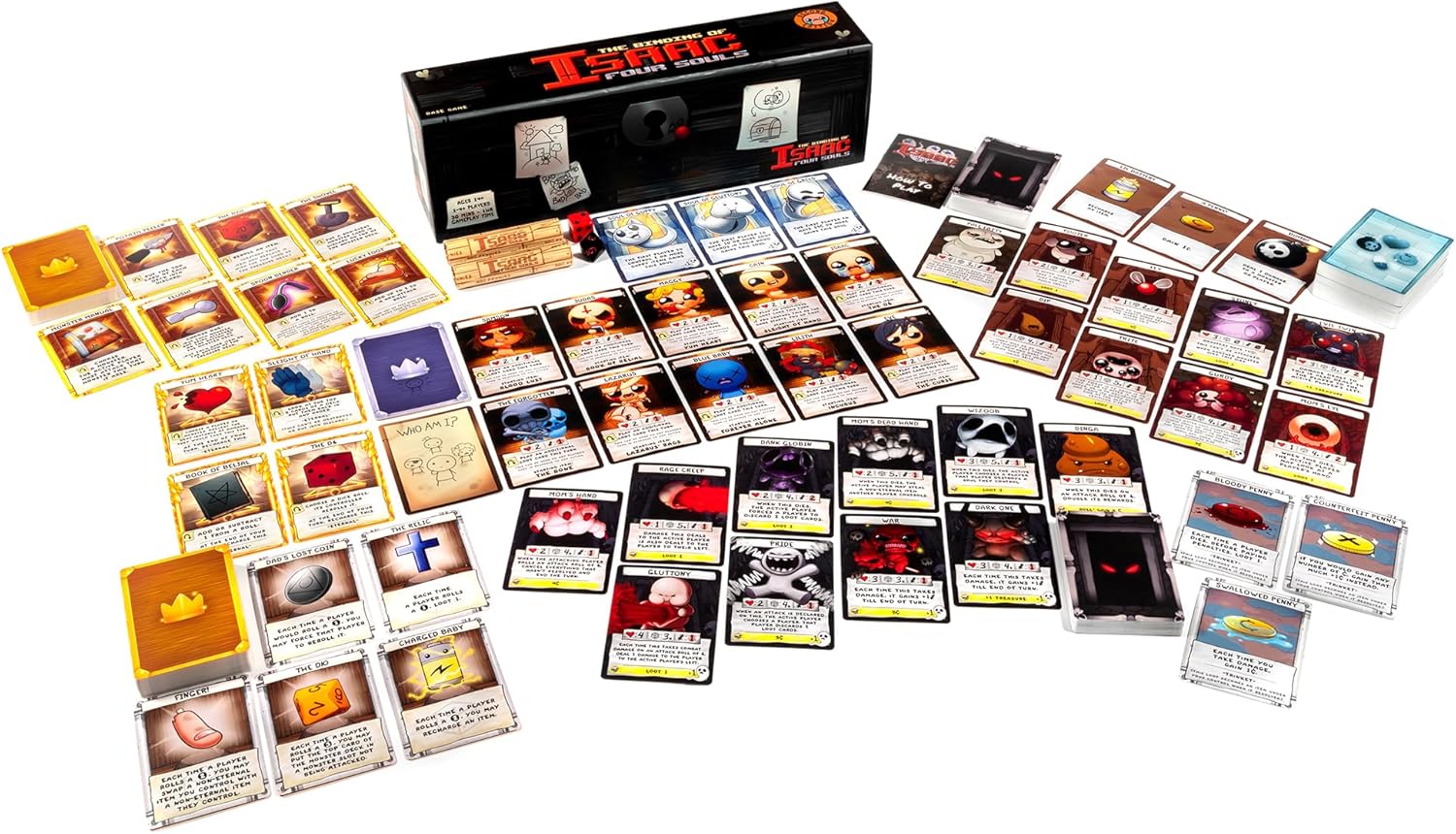 The Binding of Isaac Four Souls | Board Game