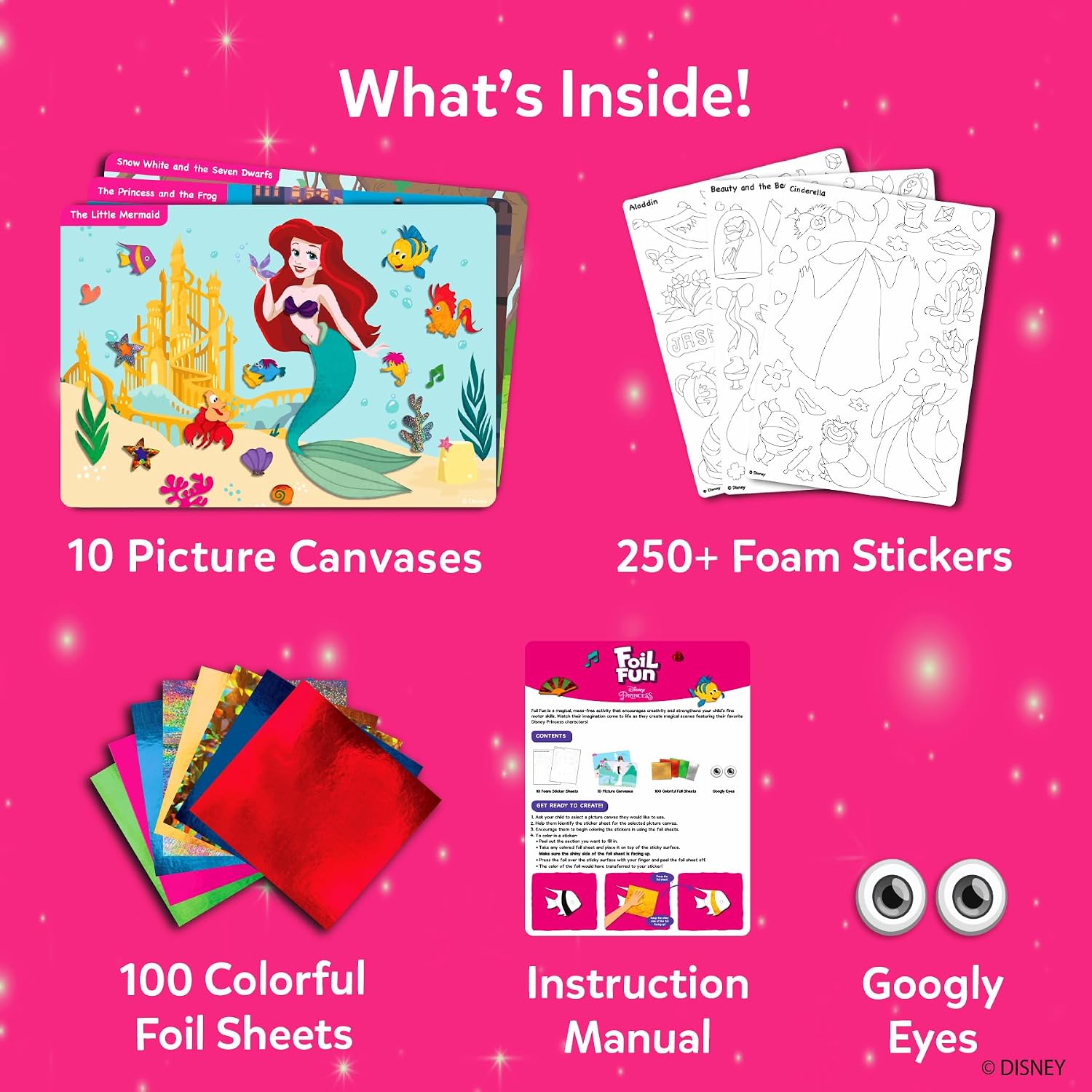 Skillmatics Foil Fun Disney Princess