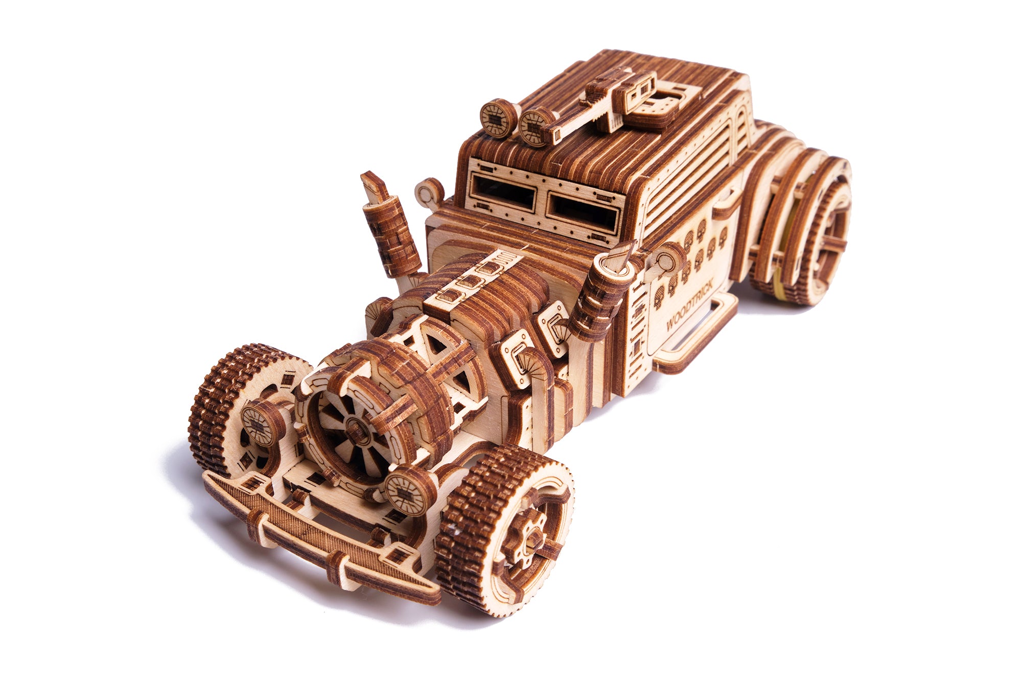 Wood Trick Apocalyptic Car 3D Set