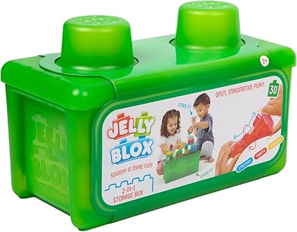 Jelly Blox- 30 piece Stash & Stack Storage Case
