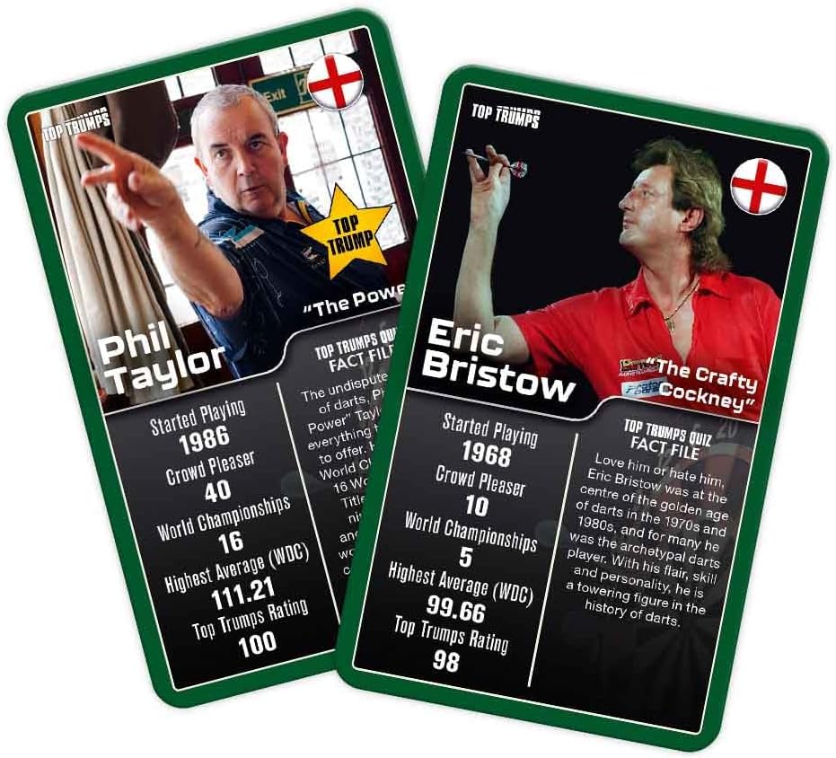 Top Trumps Darts Greats