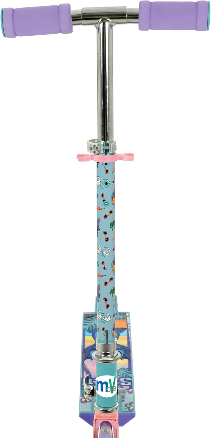 Stitch Folding In Line Scooter with Light Up Wheel