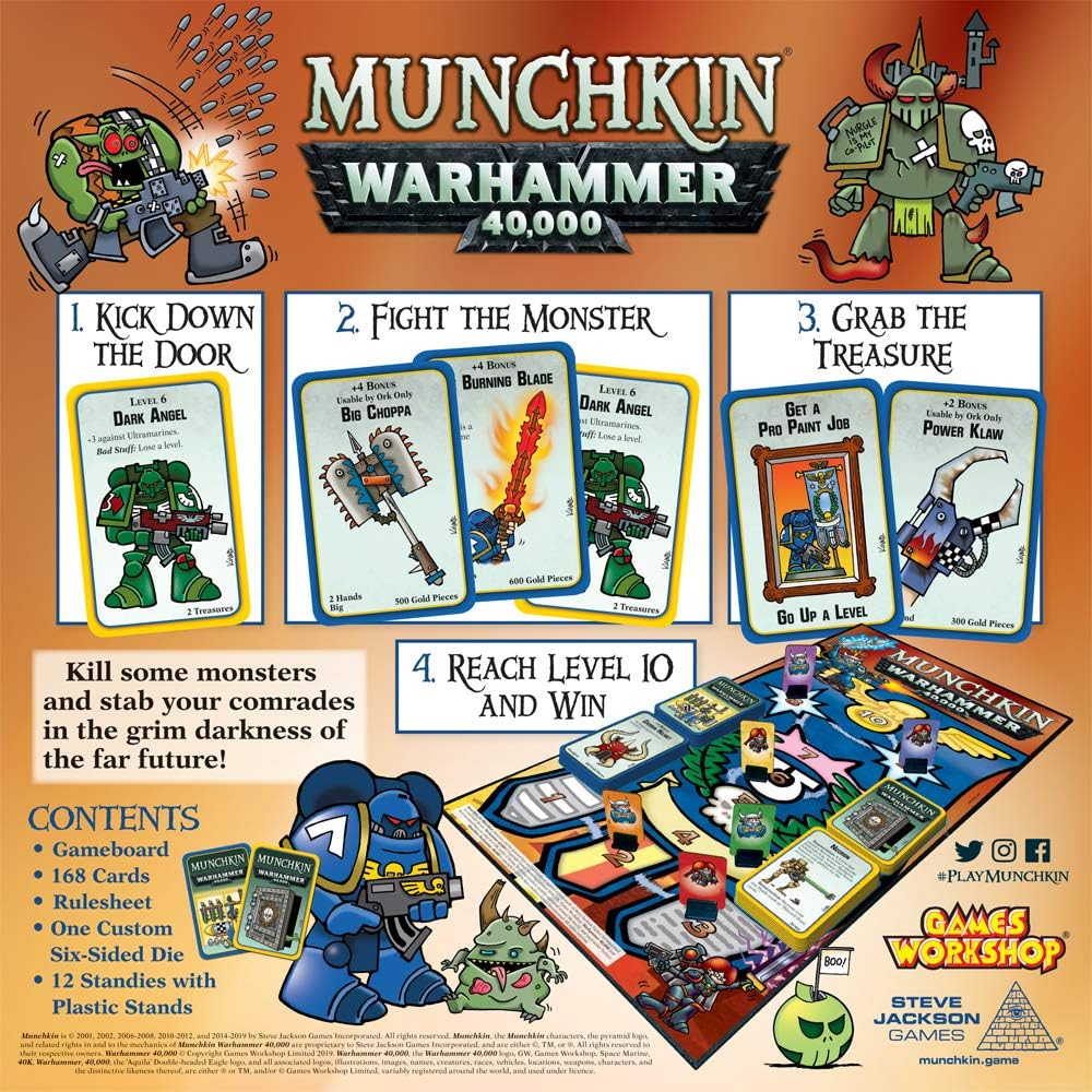 Munchkin Warhammer 40k | Board Game
