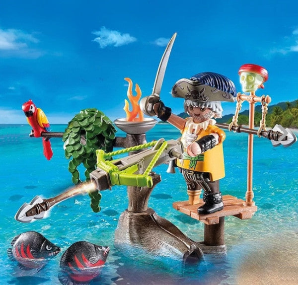 Playmobil Pirate with Ballista